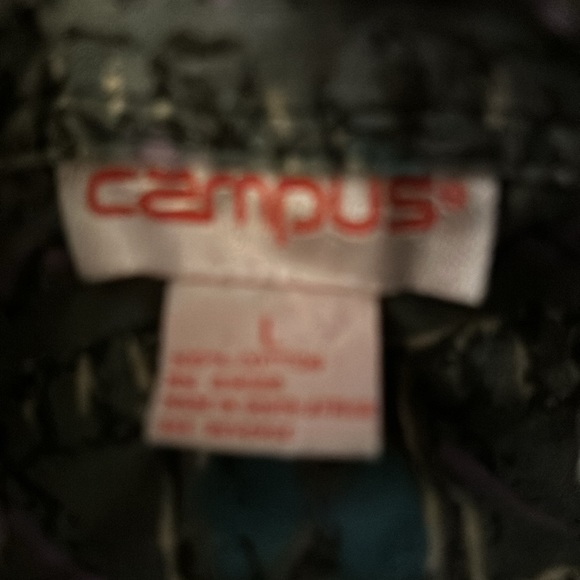 Vintage 80’s Campus Button-up shirt. Awesome design. - Picture 3 of 4